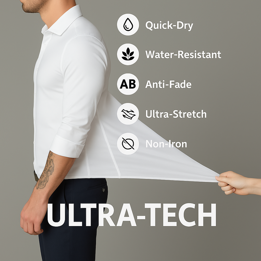 UltraTech® Skjorte | Køb 2, Få 1 GRATIS